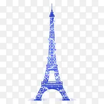 卡通手绘埃菲尔铁塔-空若网 卡通手绘埃菲尔铁塔-空若网