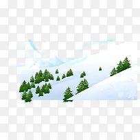 矢量雪山-空若网 矢量雪山-空若网