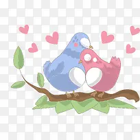 爱情卡通可爱小动物装饰爱情动物-空若网 爱情卡通可爱小动物装饰爱情动物-空若网
