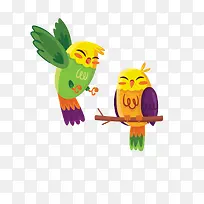 爱情卡通可爱小动物装饰爱情动物-空若网 爱情卡通可爱小动物装饰爱情动物-空若网