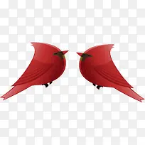 矢量手绘爱情鸟-空若网 矢量手绘爱情鸟-空若网
