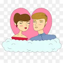 矢量一对情侣-空若网 矢量一对情侣-空若网