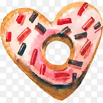 情人节多彩水彩饼干-空若网 情人节多彩水彩饼干-空若网