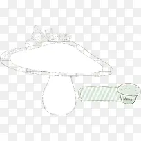 蘑菇创意边框-空若网 蘑菇创意边框-空若网