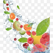 水果背景装饰-空若网 水果背景装饰-空若网