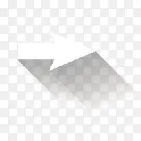 白色阴影横向箭头图片AI矢量-空若网 白色阴影横向箭头图片AI矢量-空若网