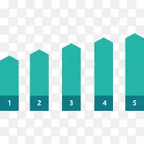 矢量PPT设计创意箭头横向数据-空若网 矢量PPT设计创意箭头横向数据-空若网