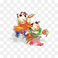 复古插画-空若网 复古插画-空若网