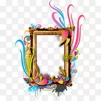 相框摄影动画绘图.栗色画框-空若网 相框摄影动画绘图.栗色画框-空若网