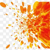 橙色圆圈图案-空若网 橙色圆圈图案-空若网