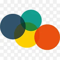 多彩拼接圆圈-空若网 多彩拼接圆圈-空若网