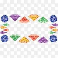 钻石游戏边框底纹-空若网 钻石游戏边框底纹-空若网