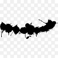 泼墨笔刷矢量素材-空若网 泼墨笔刷矢量素材-空若网