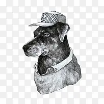 �ڰ�ñ��С���廭-������