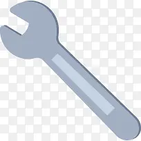 卡通劳动工具扳手标贴矢量素材-空若网 卡通劳动工具扳手标贴矢量素材-空若网