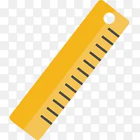 卡通劳动工具尺子标贴矢量素材-空若网 卡通劳动工具尺子标贴矢量素材-空若网