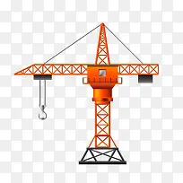 工地吊车矢量素材-空若网 工地吊车矢量素材-空若网