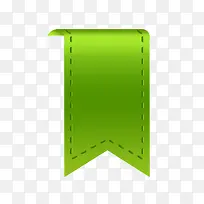 绿色丝带标签-空若网 绿色丝带标签-空若网