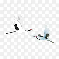 两只仙鹤-空若网 两只仙鹤-空若网