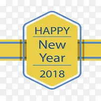 新年快乐黄色标签-空若网 新年快乐黄色标签-空若网