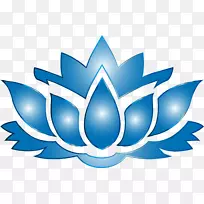 Nelumbo nucifera剪影花卉剪贴画-莲花-空若网 Nelumbo nucifera剪影花卉剪贴画-莲花-空若网