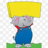 卡通大象促销图案-空若网 卡通大象促销图案-空若网