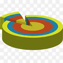 矢量ppt素材纯色表格数据比例-空若网 矢量ppt素材纯色表格数据比例-空若网