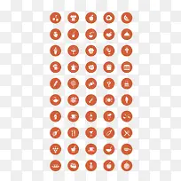 食物图标设计-空若网 食物图标设计-空若网