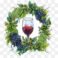 矢量葡萄酒-空若网 矢量葡萄酒-空若网