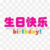 生日快乐艺术字-空若网 生日快乐艺术字-空若网