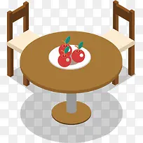 圆桌咖啡厅桌椅下载-空若网 圆桌咖啡厅桌椅下载-空若网
