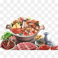 海鲜火锅食品素材-空若网 海鲜火锅食品素材-空若网