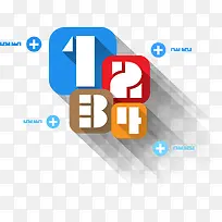 彩色创意金融商务图表插画-空若网 彩色创意金融商务图表插画-空若网