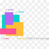 彩色ppt数据商务图表插画-空若网 彩色ppt数据商务图表插画-空若网