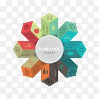 彩色数据统计图表-空若网 彩色数据统计图表-空若网