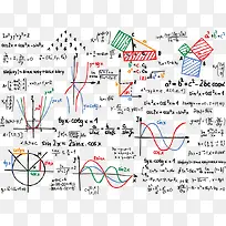 数学草稿花纹底纹素材-空若网 数学草稿花纹底纹素材-空若网