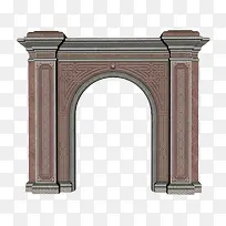 矢量手绘拱门-空若网 矢量手绘拱门-空若网