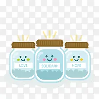 卡通手绘小清新插画装饰杯子-空若网 卡通手绘小清新插画装饰杯子-空若网