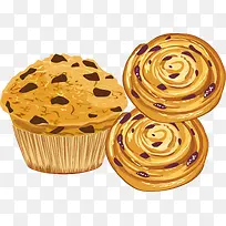 卡通面包设计素材-空若网 卡通面包设计素材-空若网