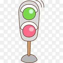 卡通红绿灯-空若网 卡通红绿灯-空若网