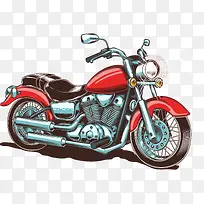 矢量摩托车-空若网 矢量摩托车-空若网