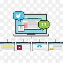 矢量电脑-空若网 矢量电脑-空若网