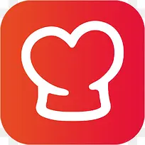 手机爱大厨美食佳饮app图标-空若网 手机爱大厨美食佳饮app图标-空若网