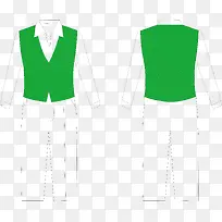 绿色长袖套装图-空若网 绿色长袖套装图-空若网