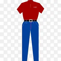 短袖职员服装图-空若网 短袖职员服装图-空若网