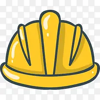黄色闪耀卡通安全帽-空若网 黄色闪耀卡通安全帽-空若网