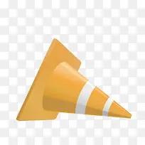 矢量圆锥标志桶路标-空若网 矢量圆锥标志桶路标-空若网