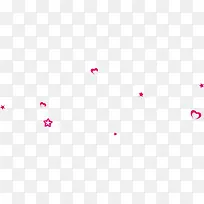 扥红色爱心五角星漂浮-空若网 扥红色爱心五角星漂浮-空若网