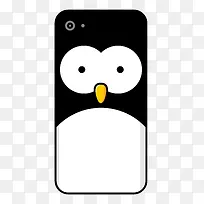 卡通手绘企鹅手机壳图案-空若网 卡通手绘企鹅手机壳图案-空若网