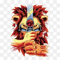 矢量狮王-空若网 矢量狮王-空若网